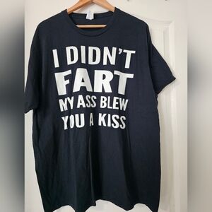 Funny Quotes T-shirt, Black Size 2XL